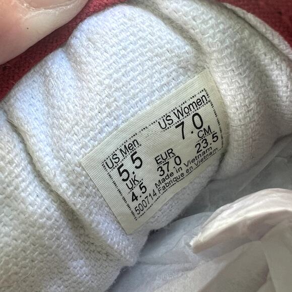 Vans Old Skool Retro Primary Color Sneakers 5.5M / 7W Suede Canvas EUC - Picture 7 of 7